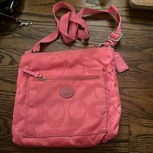 Pink Coach Bag